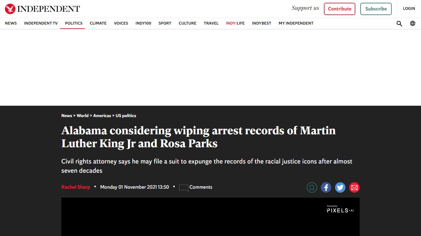 Alabama considering wiping arrest records of Martin Luther King Jr and ...